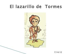 lazaarillo de tormes