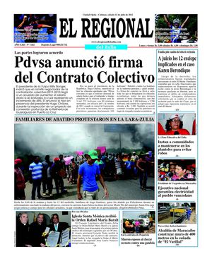 El Regional del Zulia 14-07-2012