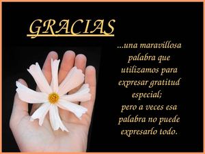 Gracias
