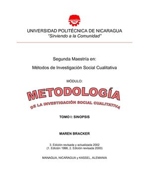 Investigación Social