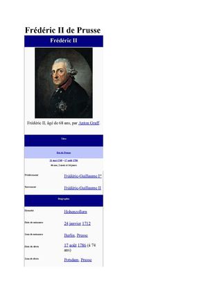 Frédéric II de Prusse