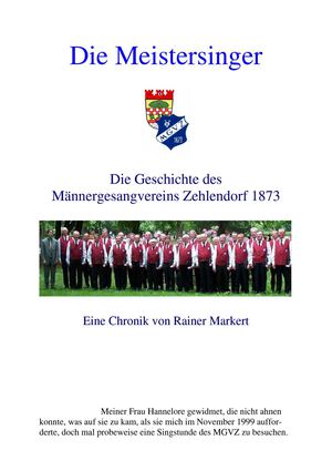 Chronik des Männergesangvereins Zehlendorf 1873