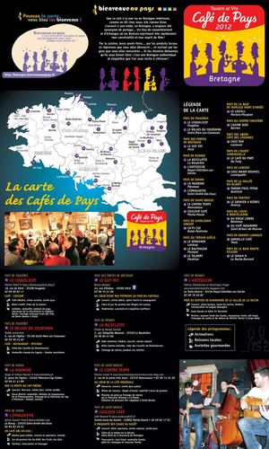 Les Cafés de Pays en Bretagne