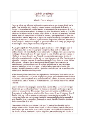 ladron de sabado garcia marquez