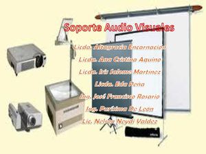 Soporte Audiovisual 