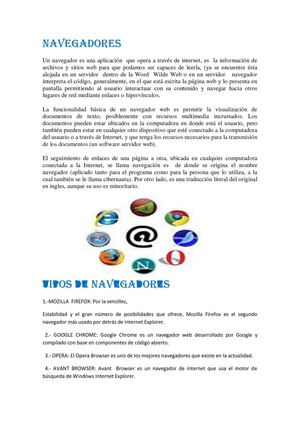 Navegadores