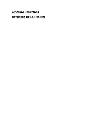 barthes, roland - retorica de la imagen