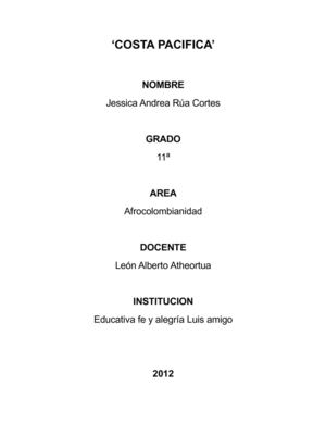 Costa pacifica. 