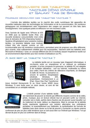 Découverte des Tablettes