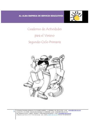 CUADERNO SEGUNDO CICLO