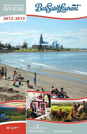 Guide du Bas Saint-Laurent