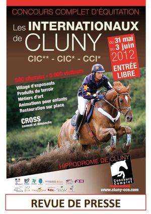 Revue de Presse des Internationaux de Cluny 2012