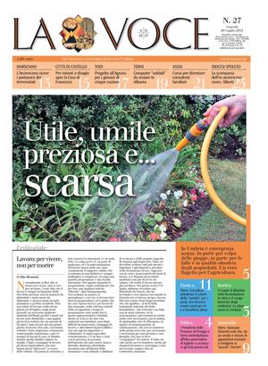 La Voce n° 27 del 20 Luglio 2012
