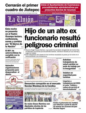 La Unión de Morelos 21 Julio 2012