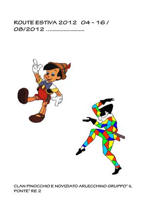 LIBRETTO ROUTE ESTIVA 2012