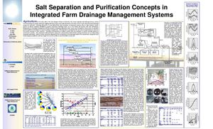 Salt Separation and Purification Concepts in Integrated Farm Drainage Management Systems
