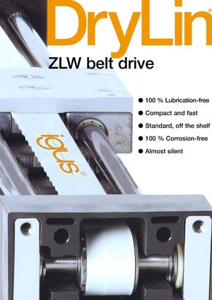 DryLin ZLW toothed belt