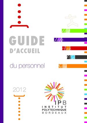 Guide d'accueil du personnel IPB