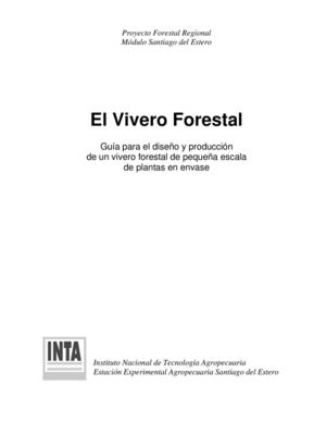 Escuela de promotores de Campo MATERIAL VIVERO FORESTAL