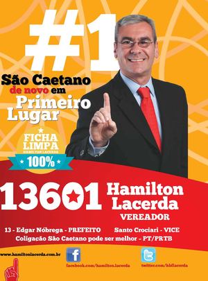 Revista do Vereador Hamilton Lacerda 2012