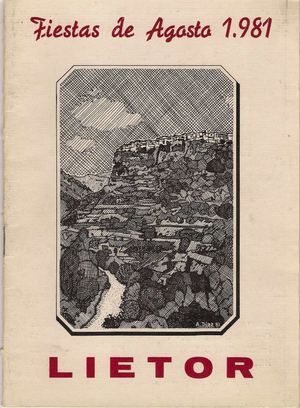 Fiestas 1981 Liétor
