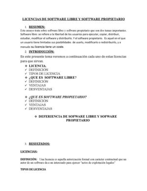 licencias de software