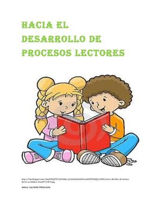 Hacia el desarrollo de procesos lectores