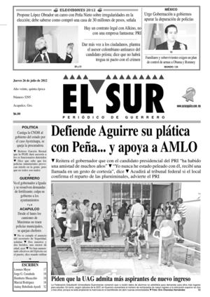 El Sur 26 de julio de 2012