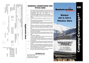 Emplacement GB Hiver 2013