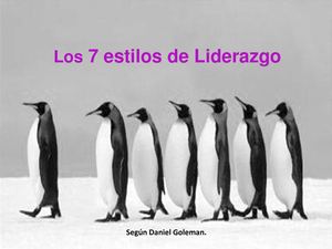 Los 7 Estilos de Liderazgo