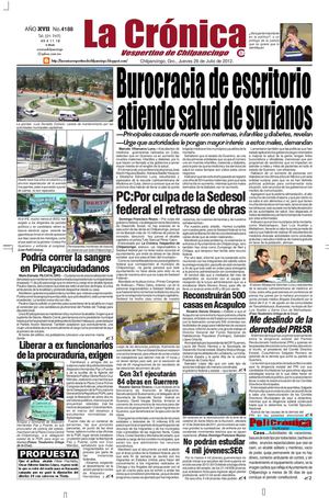 La cronica 26 de julio 