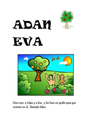 Cuento... Adan y Eva 