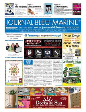 Journal Bleu Marine n°186 Août 2012