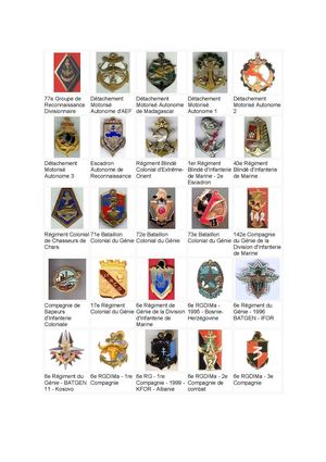 INSIGNES REGIMENTAIRES