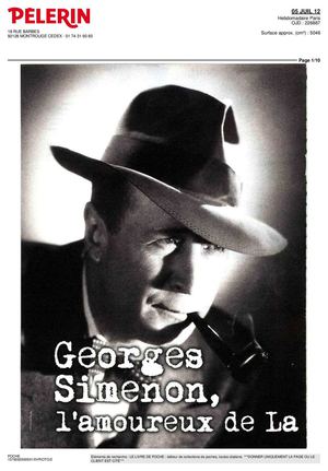 G. Simenon, l'amoureux de la Rochelle.