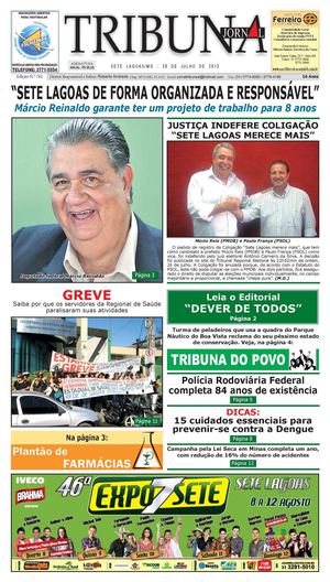 Jornal Tribuna de Sete Lagoas - Edição 762