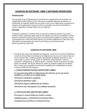 software libre y software propietario