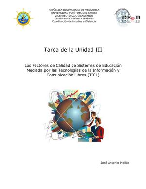 Factores de Calidad en la Educación a Distancia