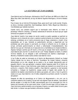 Historia de Juan Gabriel