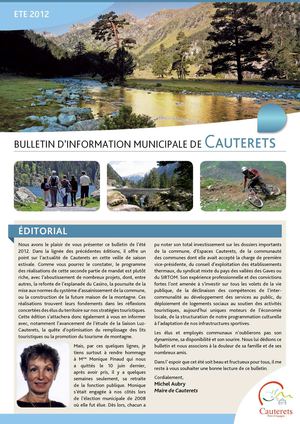Bulletin municipal été 2012...