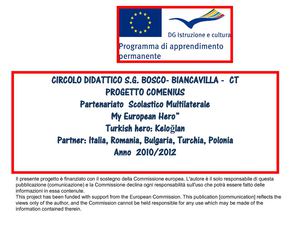 Bald boy and his stories " Turkey hero