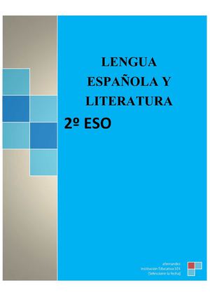 Lengua española y literatura
