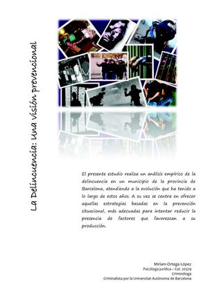 Prevención Situacional de la Delincuencia