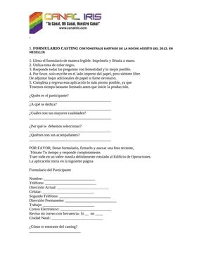 casting