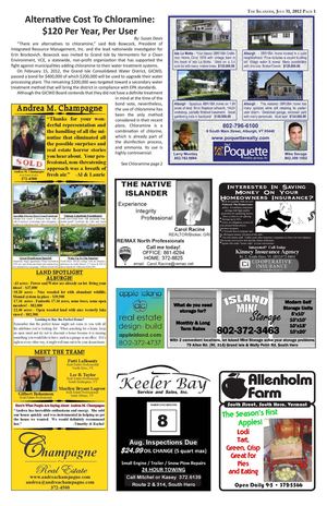 The Islander, July 31, 2012