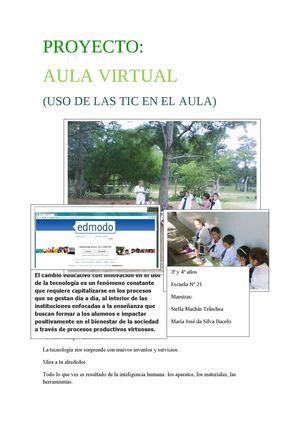 Calaméo - Proyecto sobre Aula Virtual