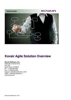 Kovair Agile Solution Overview