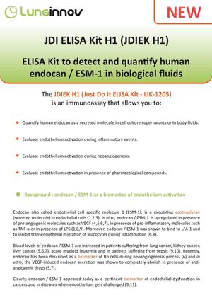 Lunginnov ELISA kit Endocan JDIEK H1