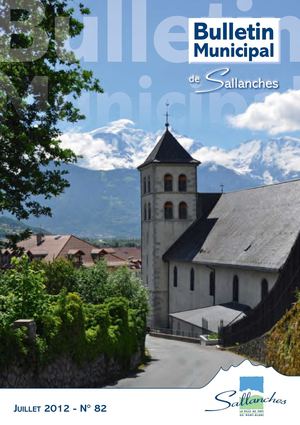 Sallanches Bulletin municipal 82 juillet 2012