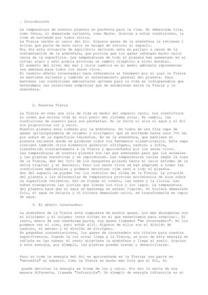 CALENTAMIENTO GLOBAL
